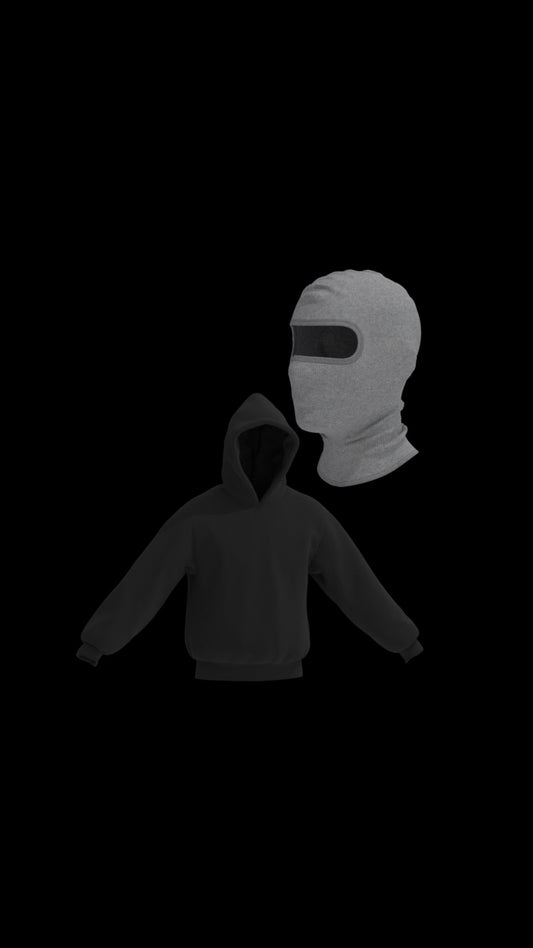 3D mask and 3D hoodie mock-up bundle Fully Customisable Read description ❗️