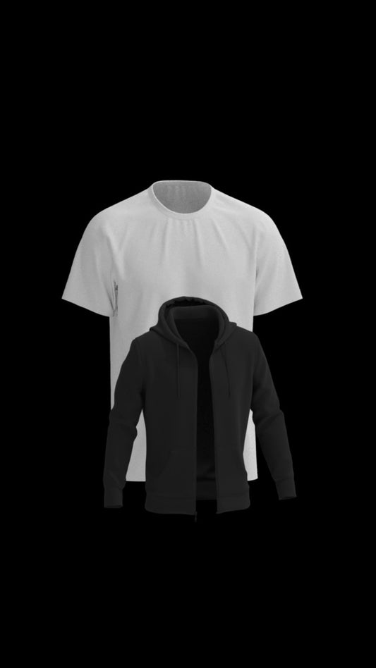 Zip up jack with Shirt bundle Fully Customisable Read description❗️